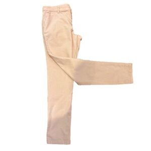 STYLE & CO PASTEL PINK CORDUROY SKINNY LIGHTWEIGHT 5 POCKET JEANS 14P